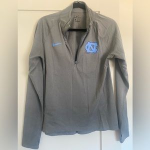 UNC dri-fit quarter zip jacket